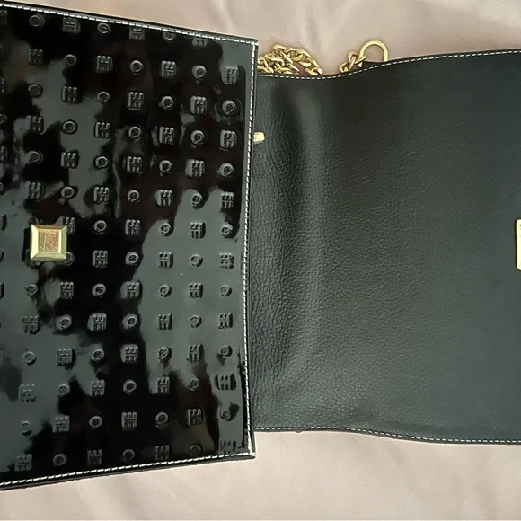 Arcadia Italy Leather Chain Bag - Picture 10 of 13